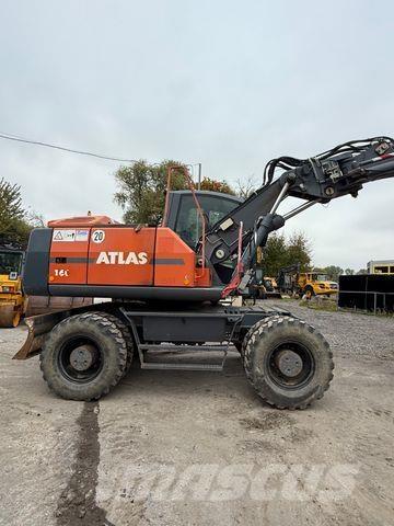 Atlas 160 W Ratiniai ekskavatoriai