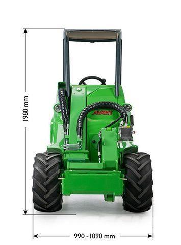 Avant Tecno 423 Naudoti ratiniai krautuvai