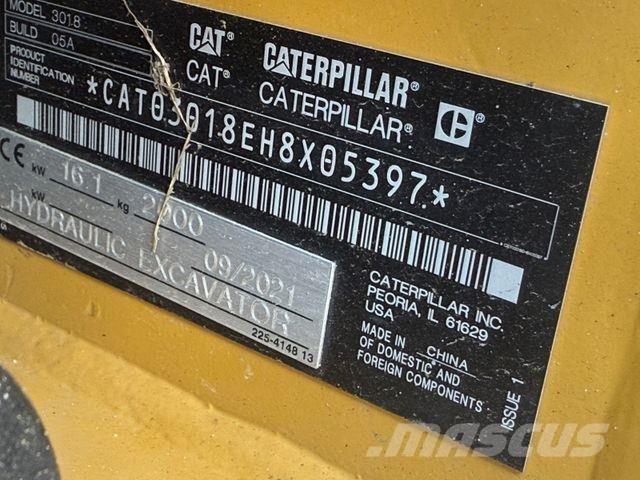 CAT 301.8-05A Mini ekskavatoriai < 7 t