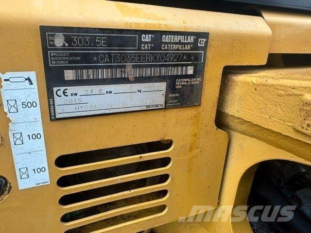 CAT 303.5 ECR Mini ekskavatoriai < 7 t