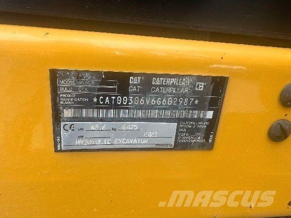 CAT 306CR Mini ekskavatoriai < 7 t