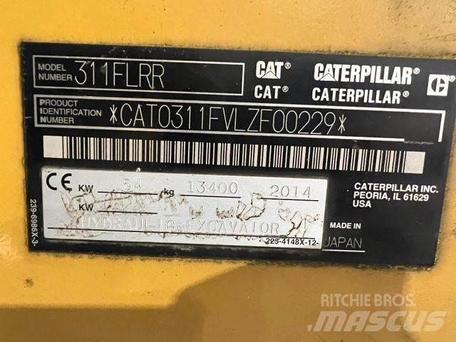 CAT 311 F Vikšriniai ekskavatoriai