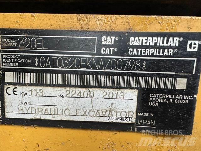 CAT 320 EL Vikšriniai ekskavatoriai