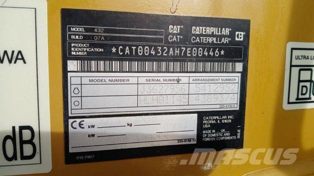 CAT 432 Statyba - Kita