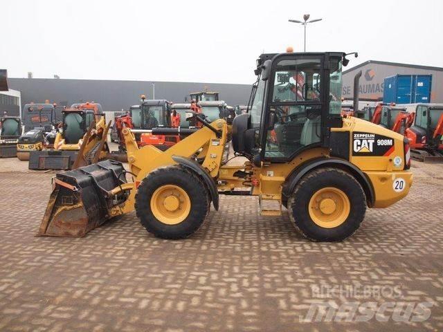 CAT 908M / 35 km/h Naudoti ratiniai krautuvai