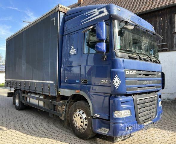 DAF XF 460 E5 Plane Priekabos su tentu