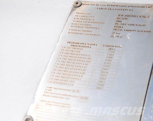  Dromech, tank Cisternos puspriekabės