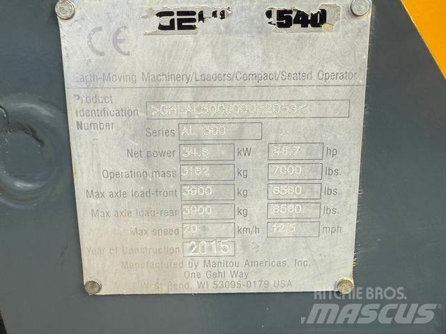 Gehl AL 540 Naudoti ratiniai krautuvai