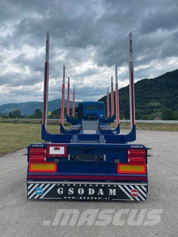 Gsodam T2L1 Miškovežių puspriekabės