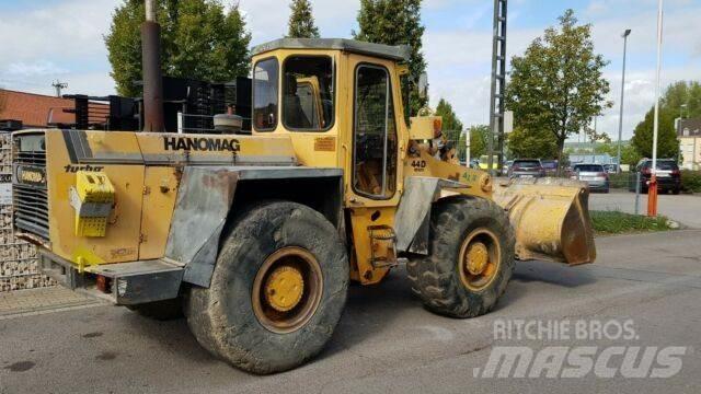 Hanomag 44 D Naudoti ratiniai krautuvai