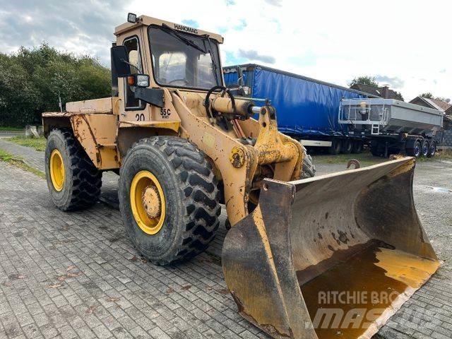 Hanomag 55 C Naudoti ratiniai krautuvai