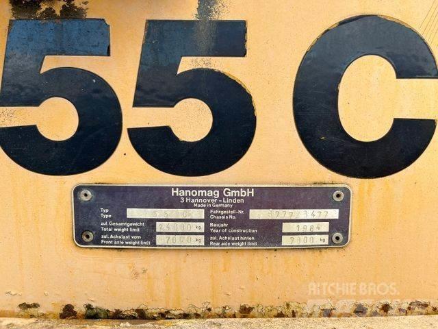 Hanomag 55 C Naudoti ratiniai krautuvai