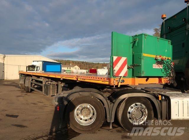 Kempf SP 35/2 Bortinių sunkvežimių priekabos su nuleidžiamais bortais