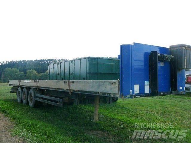 Kögel SN 24 Bortinių sunkvežimių priekabos su nuleidžiamais bortais