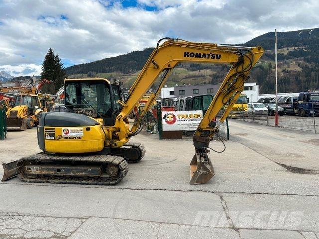 Komatsu PC88MR-6 Mini ekskavatoriai < 7 t