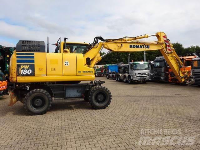 Komatsu PW180-11 Ratiniai ekskavatoriai
