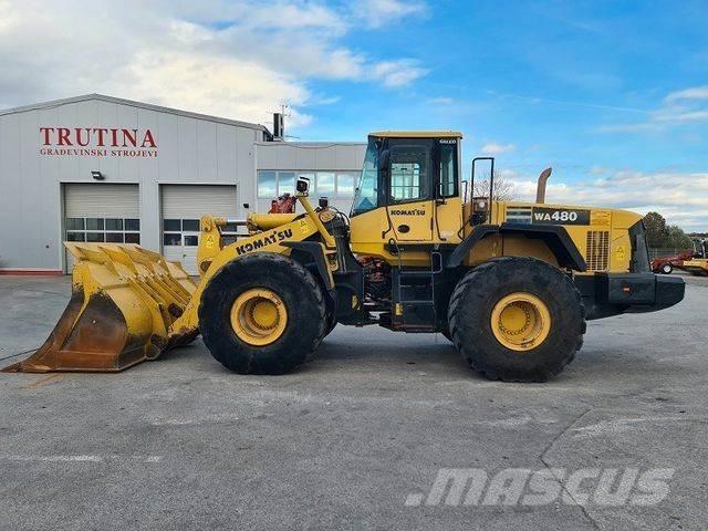 Komatsu wa480-5 Naudoti ratiniai krautuvai