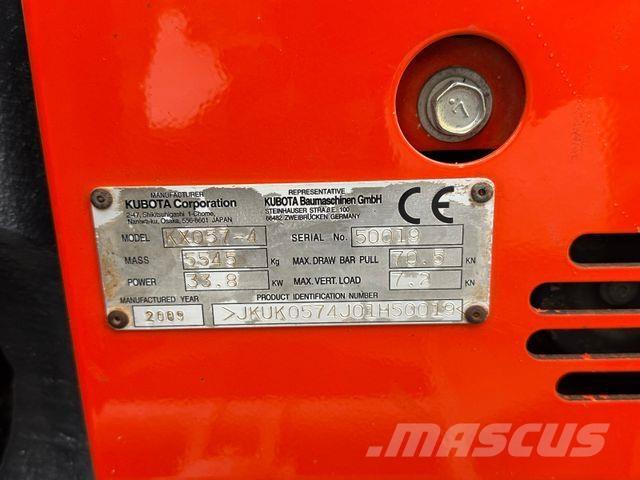 Kubota KX057-4 Mini ekskavatoriai < 7 t