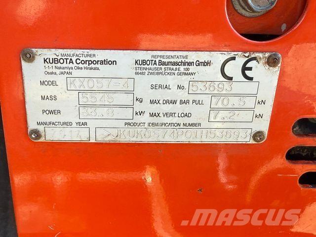 Kubota KX057-4 Mini ekskavatoriai < 7 t