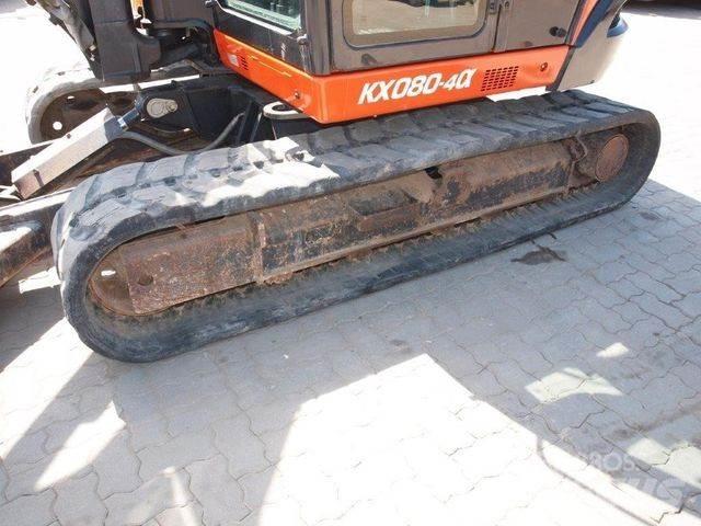 Kubota KX080-4a Mini ekskavatoriai < 7 t