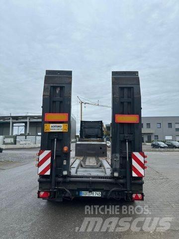 Langendorf Tiefbett Žemo iškrovimo puspriekabės