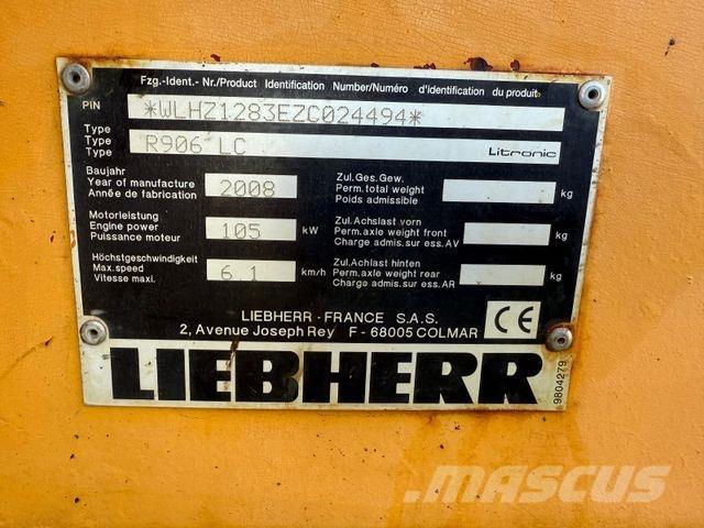 Liebherr R 906 LC Vikšriniai ekskavatoriai
