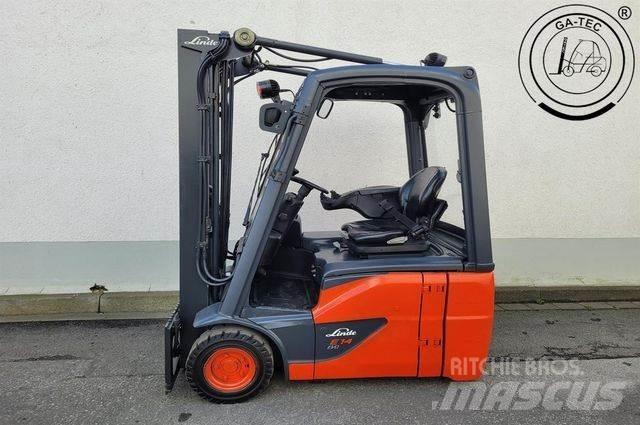 Linde E14 Elektriniai šakiniai krautuvai