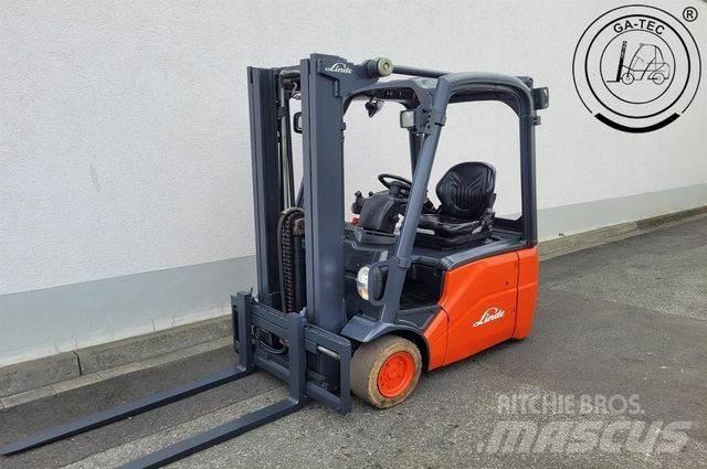 Linde E15 Elektriniai šakiniai krautuvai