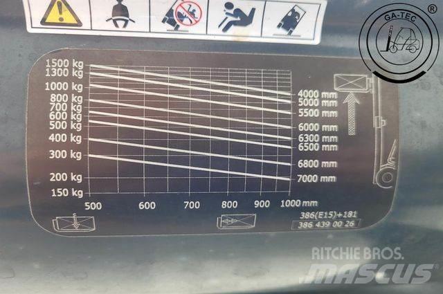 Linde E15 Elektriniai šakiniai krautuvai