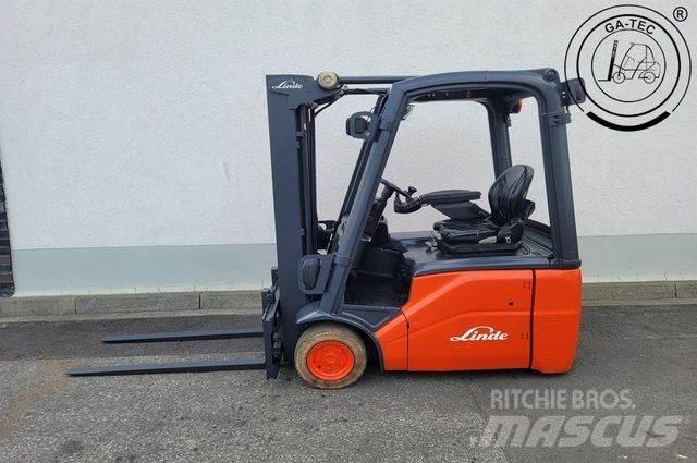 Linde E15 Elektriniai šakiniai krautuvai