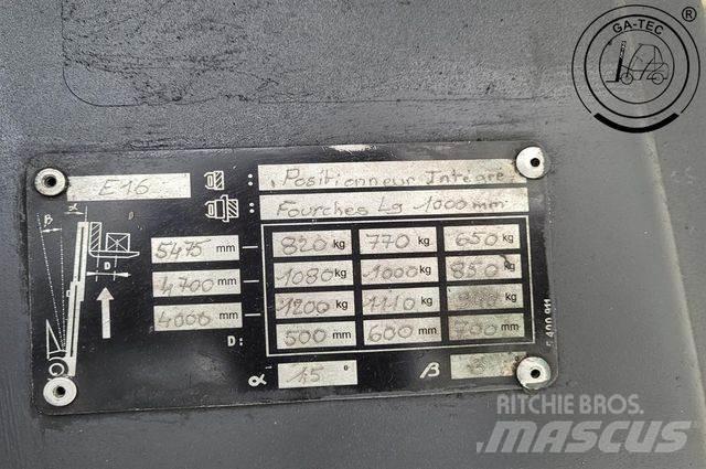 Linde E16 Elektriniai šakiniai krautuvai