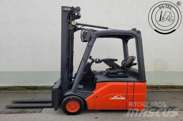 Linde E16 Elektriniai šakiniai krautuvai