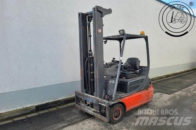 Linde E16 Elektriniai šakiniai krautuvai