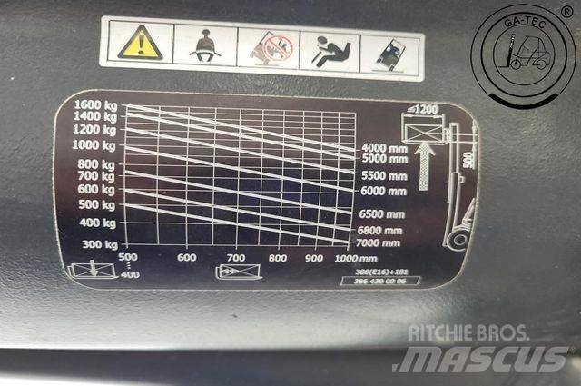 Linde E16-02 Elektriniai šakiniai krautuvai
