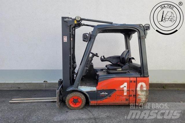 Linde E16-02 Elektriniai šakiniai krautuvai