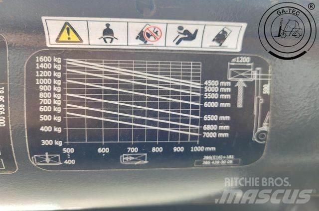 Linde E16H EVO Elektriniai šakiniai krautuvai