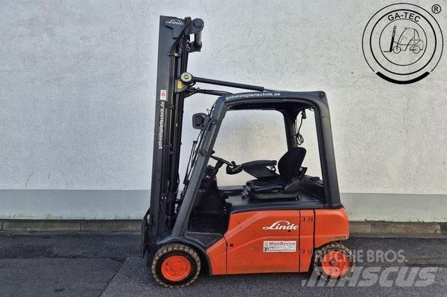 Linde E16P Elektriniai šakiniai krautuvai