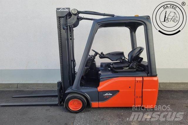Linde E18 Elektriniai šakiniai krautuvai
