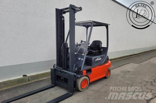 Linde E18PH Elektriniai šakiniai krautuvai