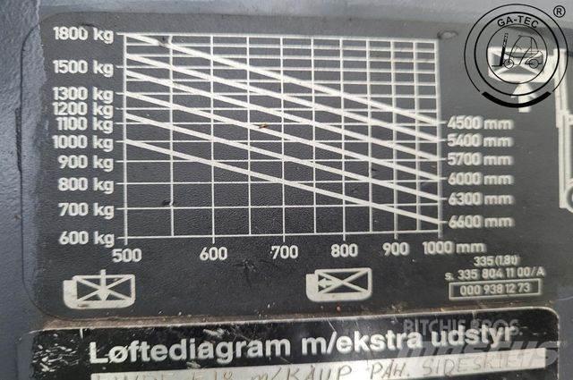 Linde E18PH Elektriniai šakiniai krautuvai