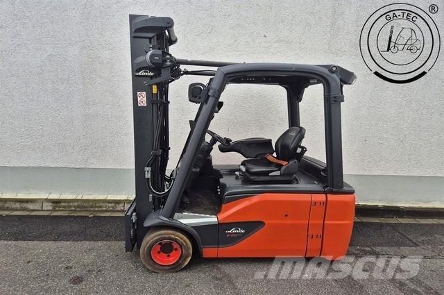 Linde E20L Elektriniai šakiniai krautuvai