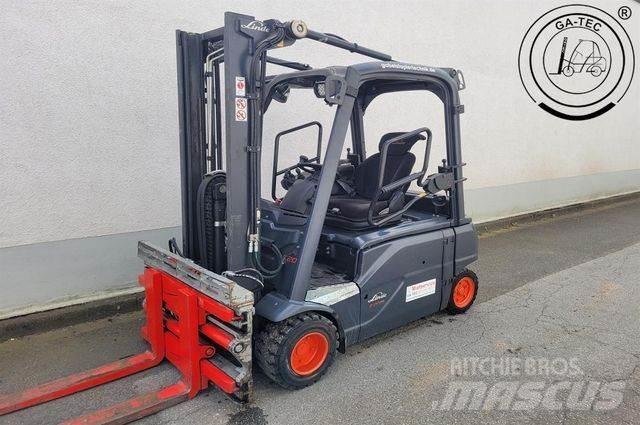 Linde E20PL-02 Elektriniai šakiniai krautuvai