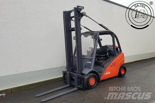 Linde H25T LPG (dujiniai) krautuvai