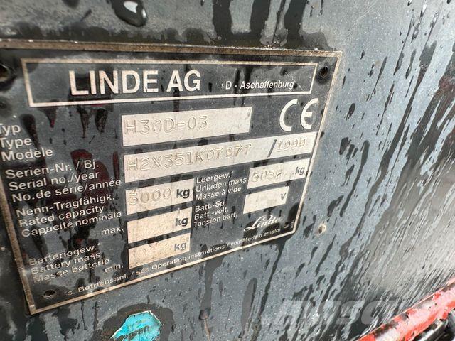Linde H30D-30 Visureigiai krautuvai