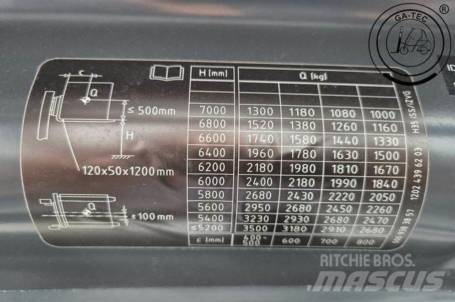 Linde H35D/1202-01 Dyzeliniai krautuvai