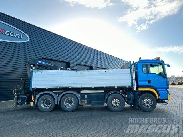 MAN 35-480 BL 8x4 Savivarčių priekabų vilkikai