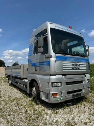MAN TGA 18.360 FLC Platformos/ Pakrovimas iš šono