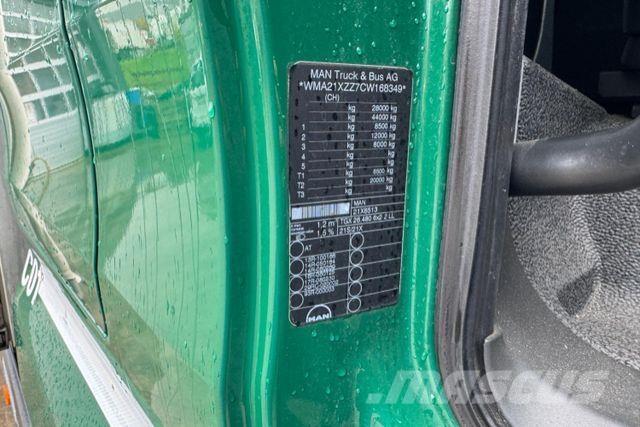 MAN TGX 26.480 6x2 Priekabos su tentu