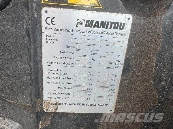 Manitou MLA 4-50H Naudoti ratiniai krautuvai