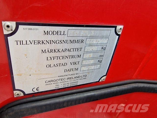 Moffett M4 25.3 Krovimas/Kėlimas - Kita